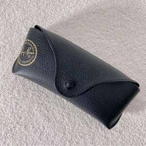 Ray Ban Black Glasses Semi Soft Case